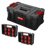 T&ouml;&ouml;riistakast QBRICK TWO+TWO PlusVario koos 2 MULTI organiseerijaga