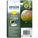 Epson T1294 kollane tindikassett Stylus SX230/SX420/SX525/SX430/BX305/BX635 printeritele