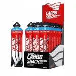 NUTREND Carbosnack energiageel 18x50g vaarika, kofeiini ja beta-alaniiniga