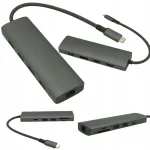 USB-C multifunktsionaalne hub PD laadimise, SD ja MicroSD kaardilugejaga ASUS s&uuml;learvutitele