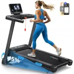 Kokkupandav jooksulint, 15% elektriline kaldenurk, 0,8&ndash;12 km/h, Bluetoothiga
