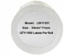 Kleepsud PRISM LW 11351, 54x11 mm, 1500 tk