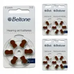Beltone 312 kuuldeaparaadi patareid, 30 tk