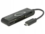 Delock USB 2.0 USB Type-C kaardilugeja, 5 pesa
