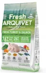 Koeratoit ARQUIVET Fresh Puppy, pehme, kalkuniliha ja l&otilde;hega, 75% liha, 2,5 kg