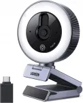 Veebikaamera Ugreen CM910, 2K, 30 FPS, mikrofoni ja USB-ga, privaatsuskate