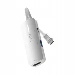 USB-C 3in1 multifunktsionaalne adapter LINQ Pro, h&otilde;bedane