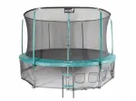Aiatrampoliin Jumpi 435 cm Maxy Comfort roheline sisemise kaitsev&otilde;rguga