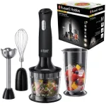 Russell Hobbs 3in1 k&auml;sihakker, must, 24702, sobib j&auml;&auml; purustamiseks
