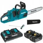 Juhtmevaba kettsaag Makita DUC355PT2 2x18V 35 cm 2x5,0 Ah