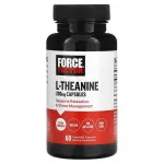 Toidulisand Force Factor L-teanine 200 mg, 60 kapslit