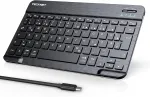 Juhtmevaba klaviatuur Tecknet Bluetoothi ja 80 cm USB-kaabliga