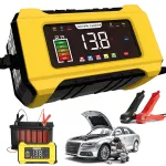 Akulaadija AGM ja geelakudele 12V, LCD-ekraaniga, 15A