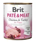 Brit Pate Meat Puppy konserveeritud koeratoit kanaliha ja kalkunilihaga, 800 g