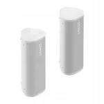 Kaasaskantavad traadita k&otilde;larid Sonos Roam 2 x2, valged, Wi-Fi ja Apple AirPlayga