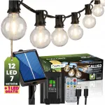 P&auml;ikeseenergia girliand 12 LED PILOT, 6 m, r&otilde;dule ja terrassile