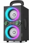 Kaasaskantav Bluetooth k&otilde;lar TPBEAT 80W, tugev bass, LED-efektid