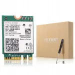 EDUP EP-AX210 juhtmevaba v&otilde;rgukaart, Wifi 6, Bluetooth 5.3, M.2
