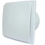 Vannitoa ventilaator 100 mm, v&auml;ga vaikne, lakke kinnitatav, 38 mm