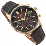 Meeste k&auml;ekell Casio EFR-575CL-5AEF Edifice kronograafiga rihmal, 100 m