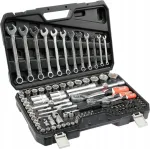 Yato 111-osaline t&ouml;&ouml;riistakomplekt 1/4" 3/8" 1/2" YT-38831