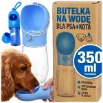 Reisiveepudel kausiga koertele, 350 ml