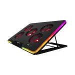 S&uuml;learvuti jahutustugi LED RGB valgustusega, reguleeritav, sobib 12&ndash;17"