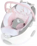 Vibreeriv kiik Ingenuity Flora, roosa