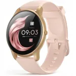 Naiste nutikell, veekindel 5ATM, sportlik, roosa kuld, 33 mm