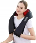 Soojendusega shiatsu selja- ja kaelamassaažiseade, 16 pea, H-016