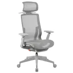 Spacetronik ERGONOMIC hall kontoritool peatoega, v&otilde;rgust seljatoega, kuni 135 kg