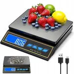 Kaalu LCD 30 kg, roostevaba teras, USB-C, 800 mAh