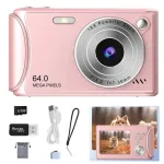 Digikaamera 4K 96MP stabilisaatoriga, 18x suum, retro stiilis