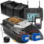 Kalap&uuml;&uuml;gi paat Flytec Sonar 800m V080 GPS, 2x 20000mAh akud, kott