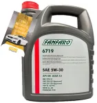 Mootori&otilde;li Fanfaro 5W-30, 5 l, VW/Audi/Skoda/Seat, 67195, valmistatud 2026-05