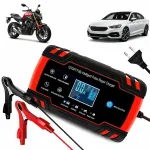 Automaatne 12V/24V auto akulaadija taastamisfunktsiooniga
