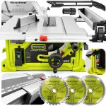 Lauasaag 2000W 254mm ALU, toolme TM323