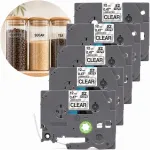 BROTHER P-touch TZe-131 l&auml;bipaistev kleebisteip 12 mm, 5 tk