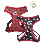 Must koera valjas Mickey Mouse'iga, suurus XS/S