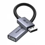 UGREEN DP139 DisplayPort kuni HDMI adapter, 4K 60Hz, 0,2 m, alumiinium
