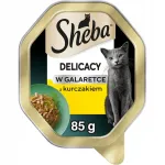 Sheba Delicacy m&auml;rgtoit kanaga želatiiniga, 85 g