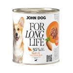 John Dog m&auml;rg koeratoit faasaniliha ja maguskartuliga, 800 g