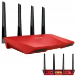 Juhtmevaba ruuter ASUS RT-AC87U, AC2400, kuni 2334 Mb/s, kahe sagedusega, lai ulatus