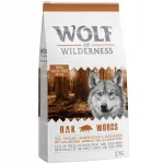 Wolf of Wilderness Oak Woods kuivkoeratoit metssealiha ja t&auml;iskasvanutele, 12 kg
