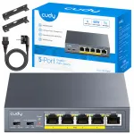 V&otilde;rgul&uuml;liti Cudy GS1005P, 4 PoE porti, 60W, 1 Gb/s uplink