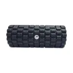 Massaažirull EasyFit Grid Roller, 33 x 14 cm, must