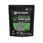 Kuivtoit Paka Zwierzaka k&uuml;&uuml;liku ja metsiku rohumaaga noortele kutsikatele, 1,5 kg