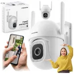 V&auml;line IP-kaamera 5MP Wi-Fi ja liikumise j&auml;lgimisega, sobib Tuya-ga