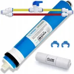 VONTRON 75 GPD osmoosi membraan FR-FLUSH puhastuskomplektiga RO filtritele