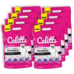 Kassihiek CALITTI Crystals Lavender, silikoonist, 8 x 3,8 l